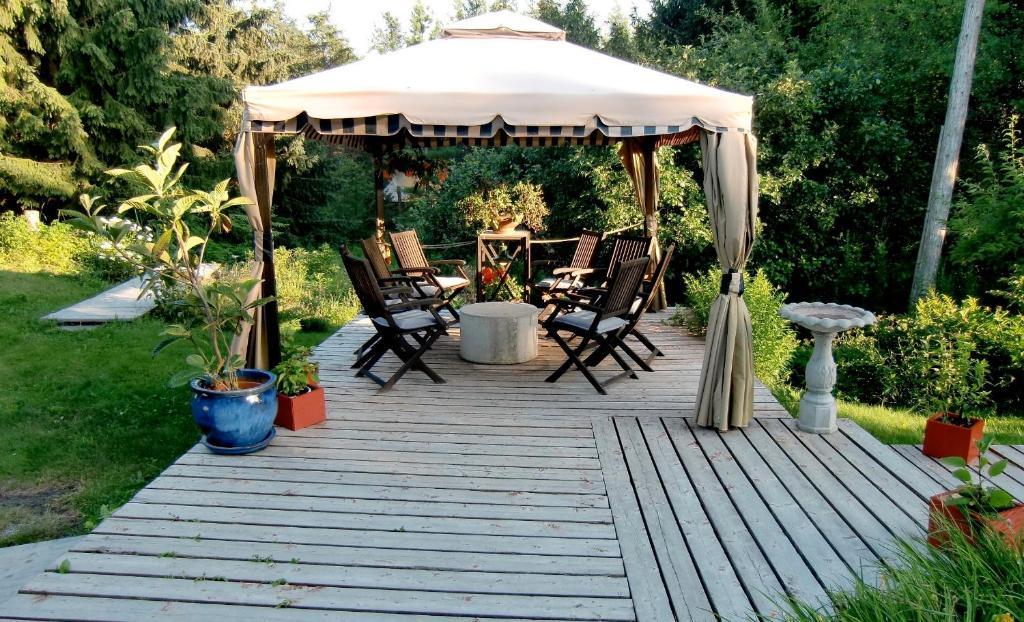 Auberge Restaurant La Mara Saint-Joseph-de-Ham-Sud Bagian luar foto